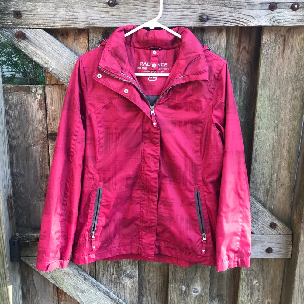 Free country Radiance hooded waterproof jacket SM